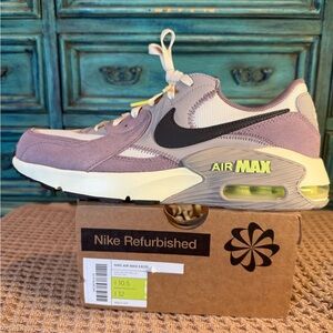 Nike Air Max Edge Purple and Black Sneakers
